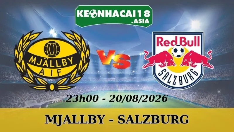 Soi Kèo Nhà Cái Mjallby vs Salzburg - 20/08/2026 | Europa League
